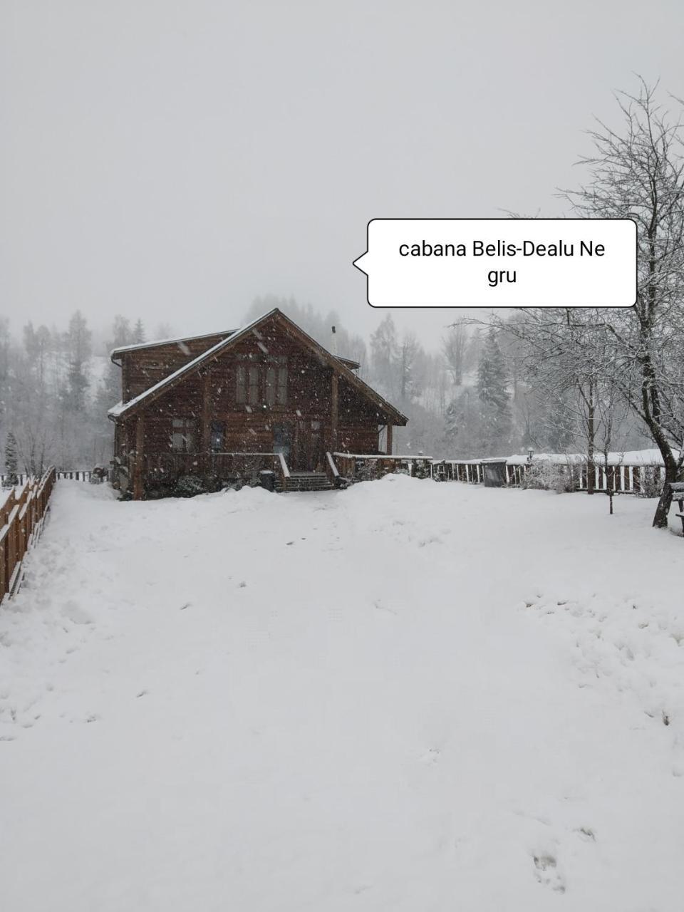 Cabana Belis Dealu Negru Екстериор снимка